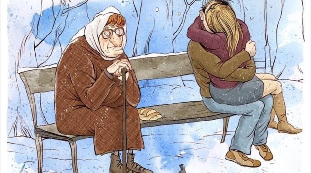 Все позже и позже приходит весна...